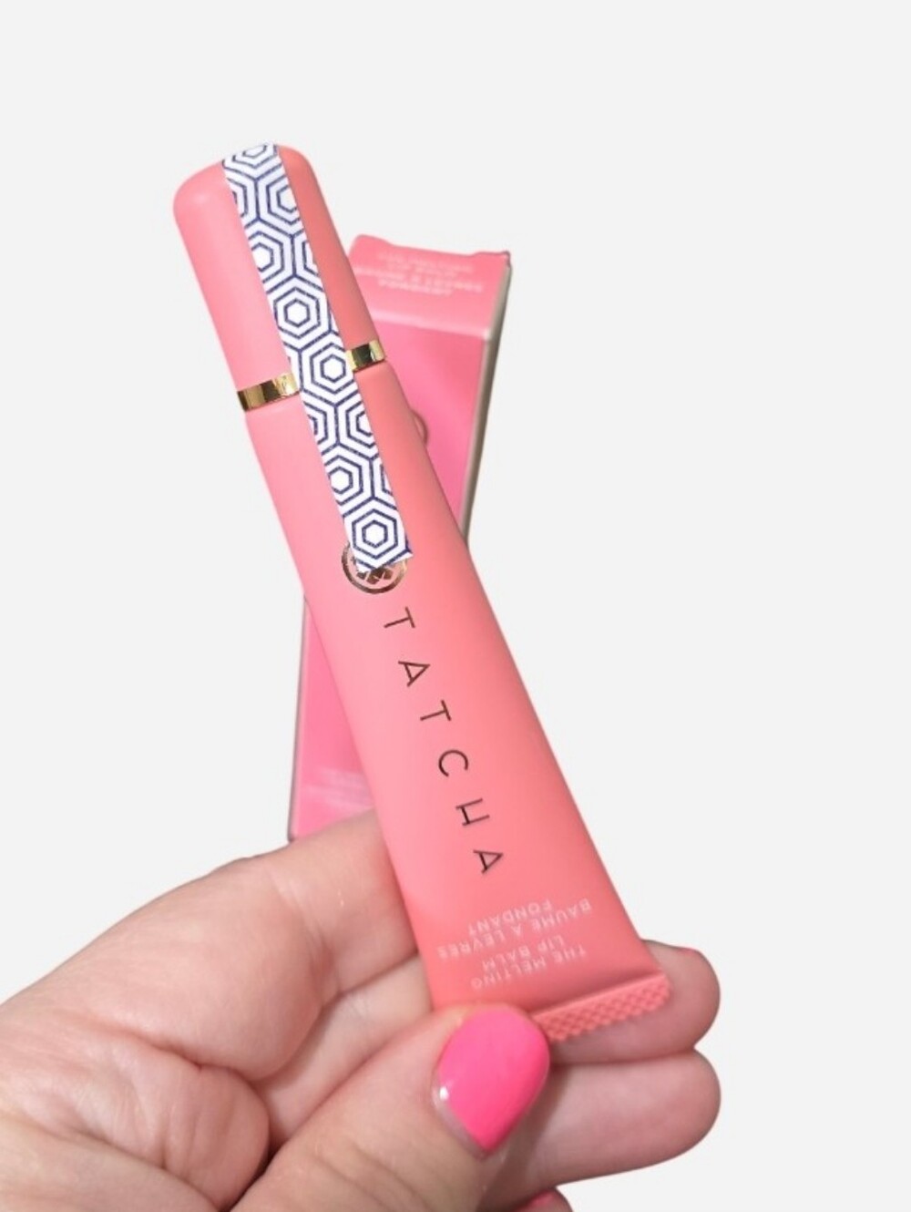 Tatcha Pink Hand Cream Tube
